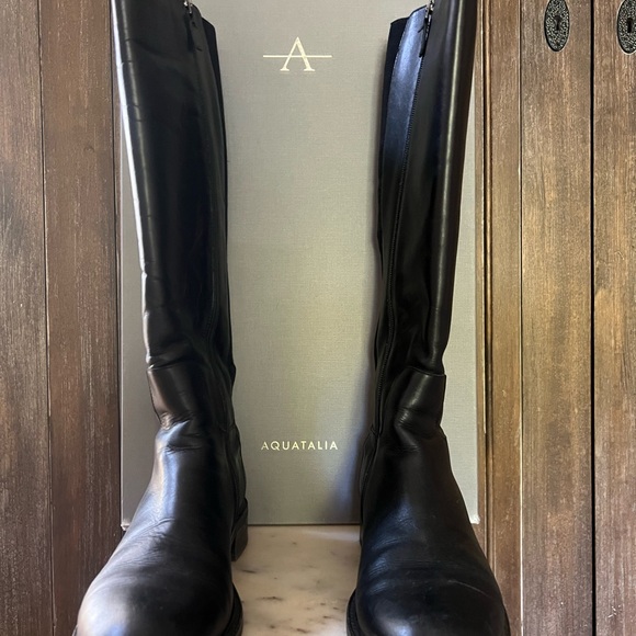 Aquatalia Beth riding boot women’s size 8 - Picture 2 of 9